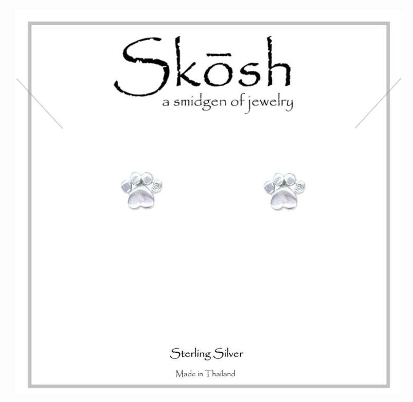 Skosh Paw Studs - The Teal Antler Boutique
