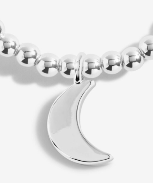 Anklet - Silver Moon - The Teal Antler Boutique