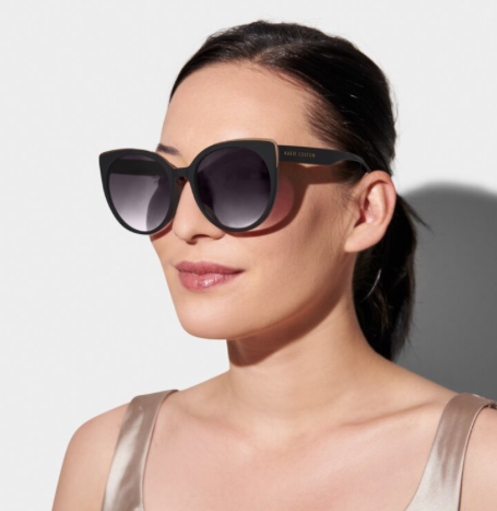 Amalfi Sunglasses - Black - The Teal Antler Boutique