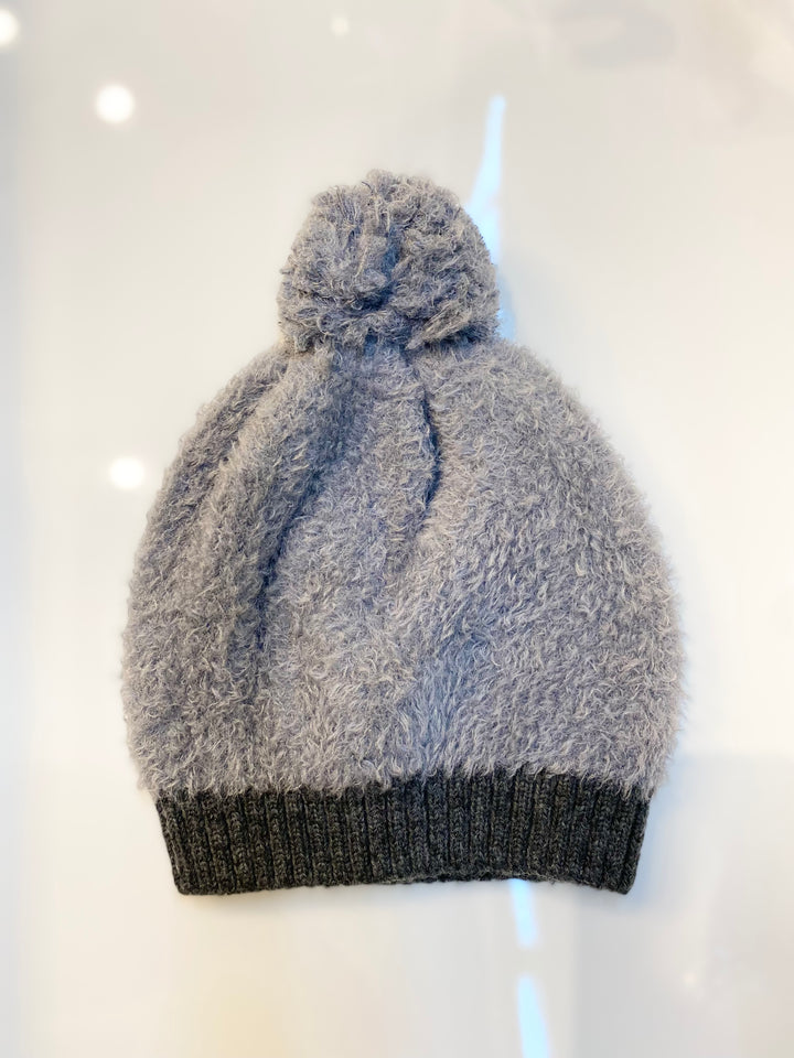 Fury Pom Knit Beanie - The Teal Antler Boutique