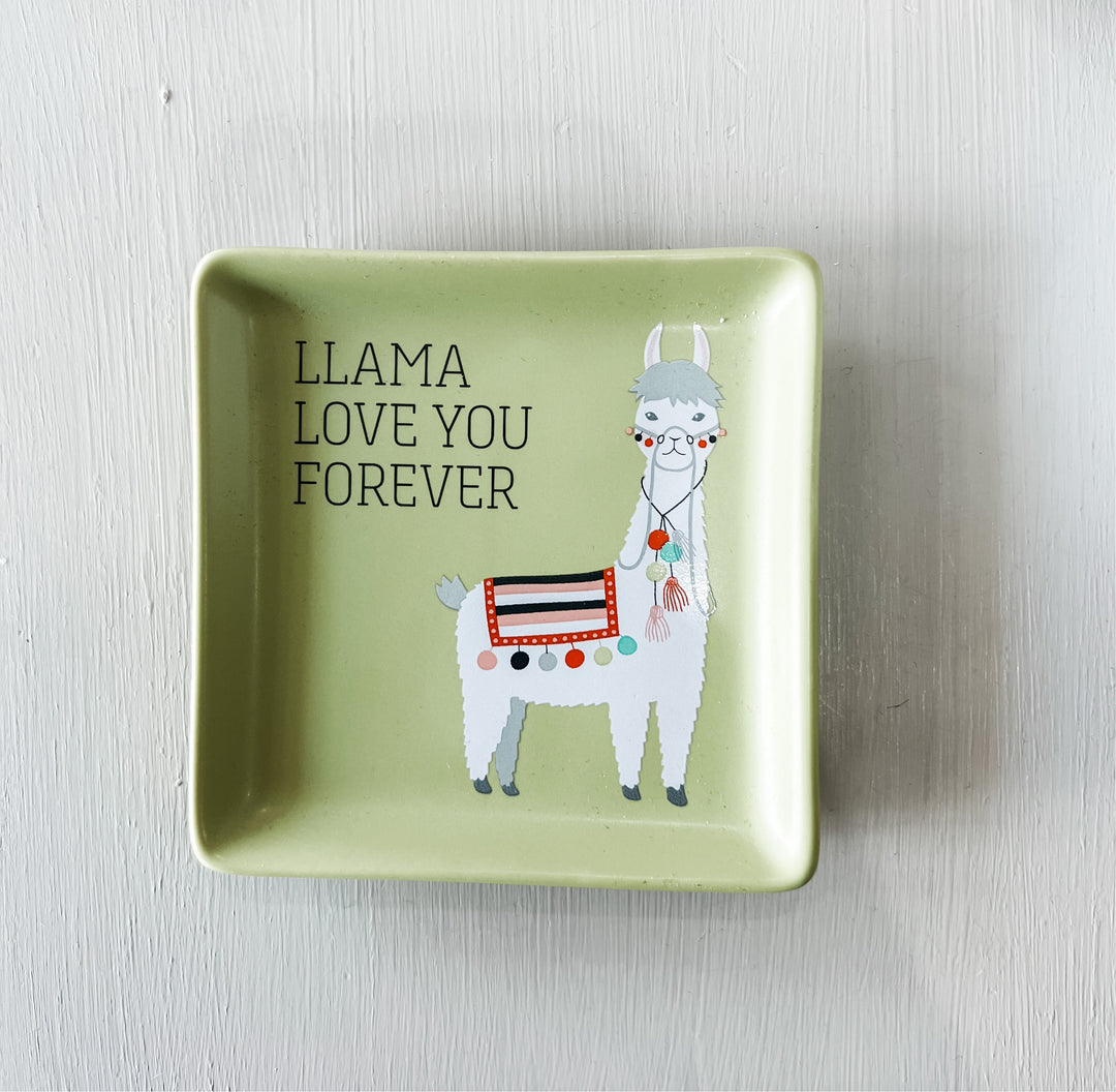 Llama Vanity Tray - The Teal Antler Boutique