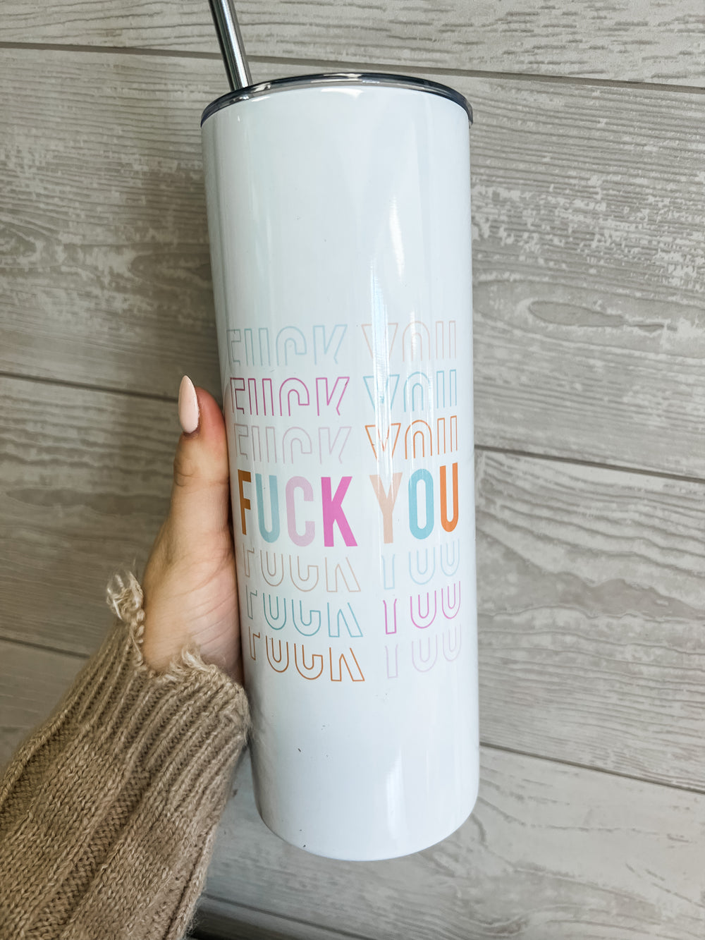F**K You Travel Cup - The Teal Antler Boutique
