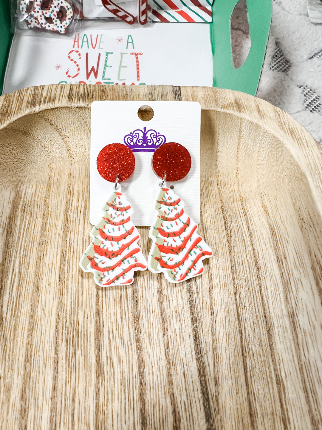 Holiday Dangle Earrings - The Teal Antler Boutique