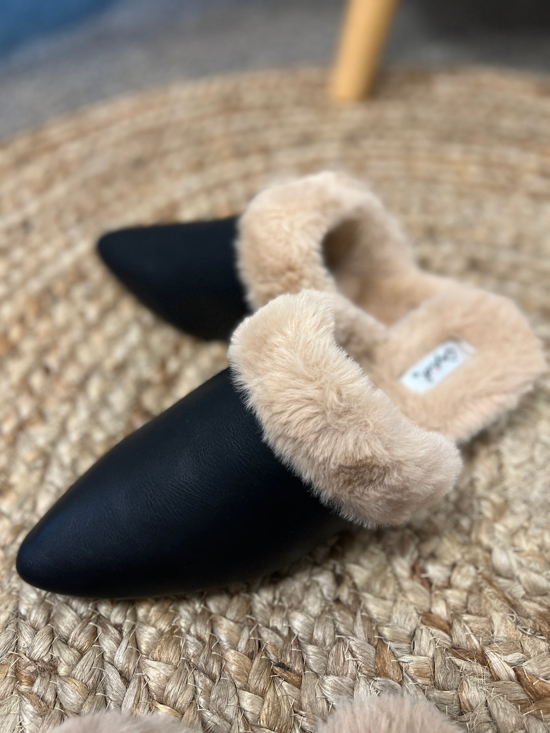 Dress Furry Flats - The Teal Antler Boutique