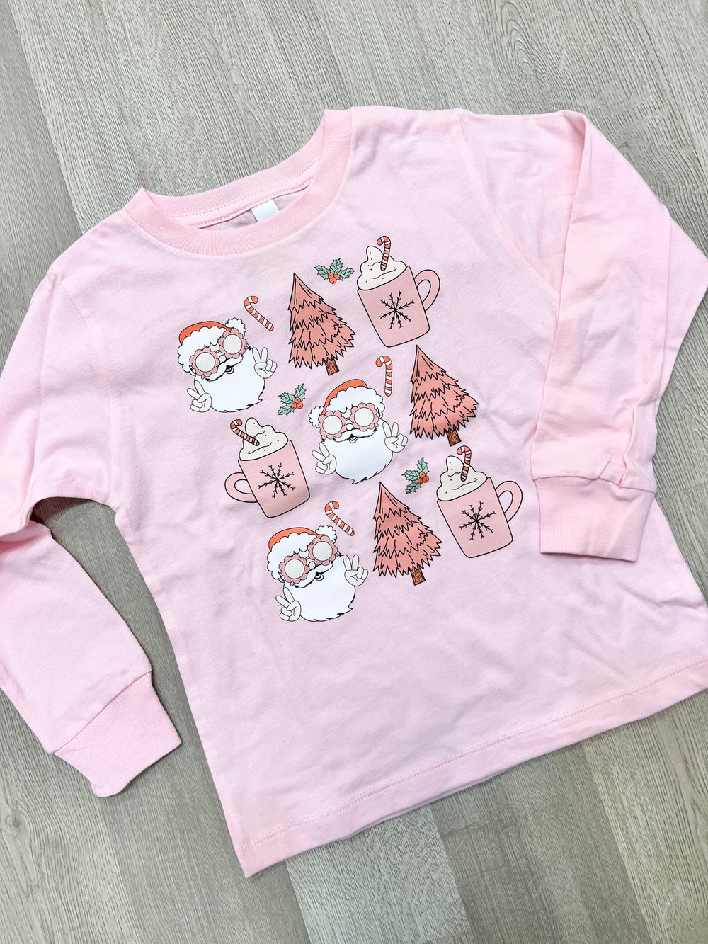 Cool Santa Toddler Long Sleeve - The Teal Antler Boutique