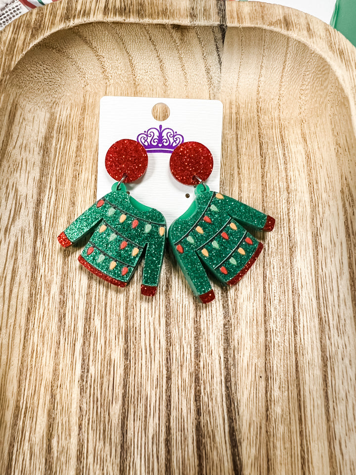 Holiday Dangle Earrings - The Teal Antler Boutique